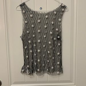 Marc Cain Mesh Cami with Daisies